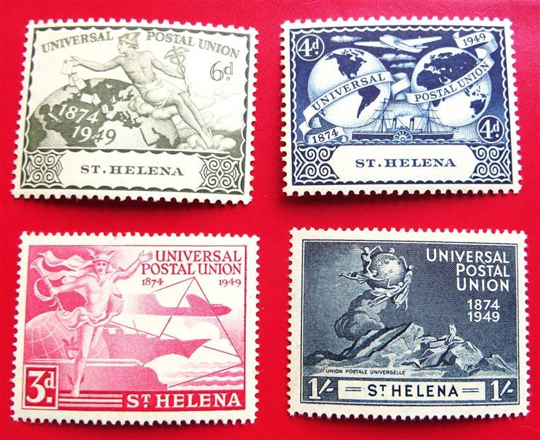 St Helena UPU Mint Stamp Sets - 1 Bid for All