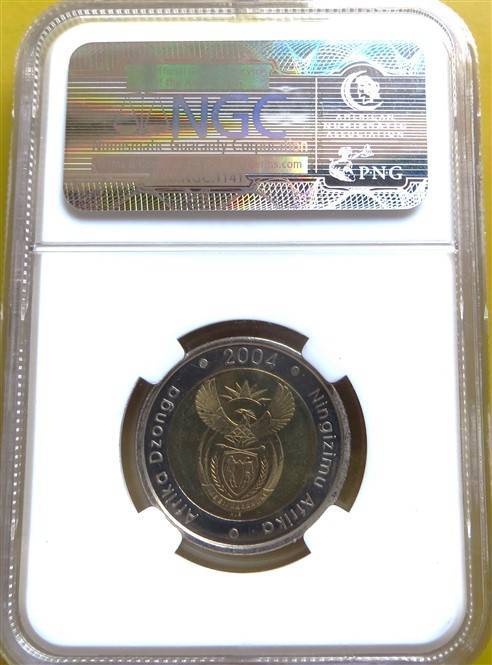 2004 Coin World Oom Paul R5 NGC MS65