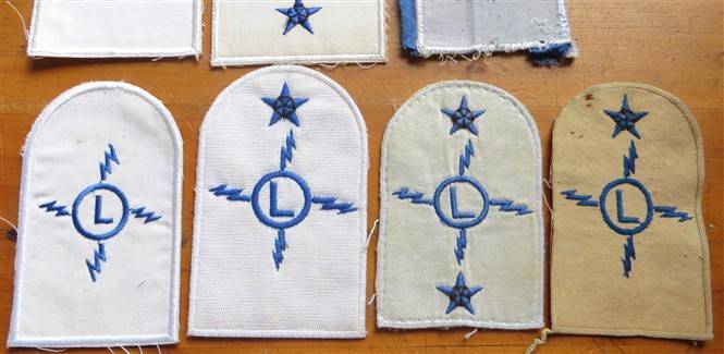 7 x SA Navy Embroidered Badges