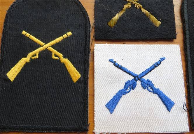7 x SA Navy Embroidered Badges