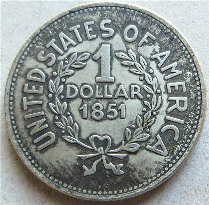 Replica 1851 USA Dollar - Fantasy Coin