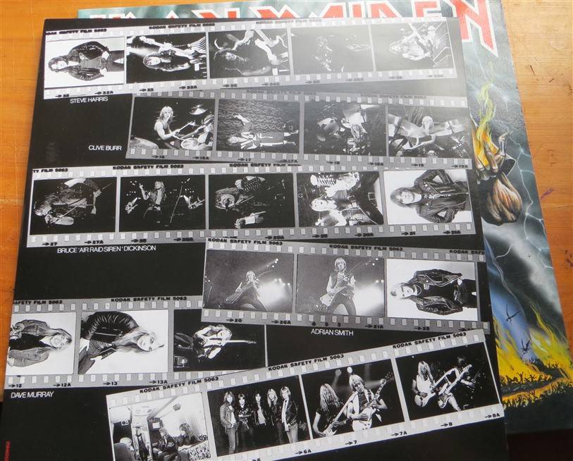 Iron Maiden - The Number Of The Beast Vinyl LP - VG