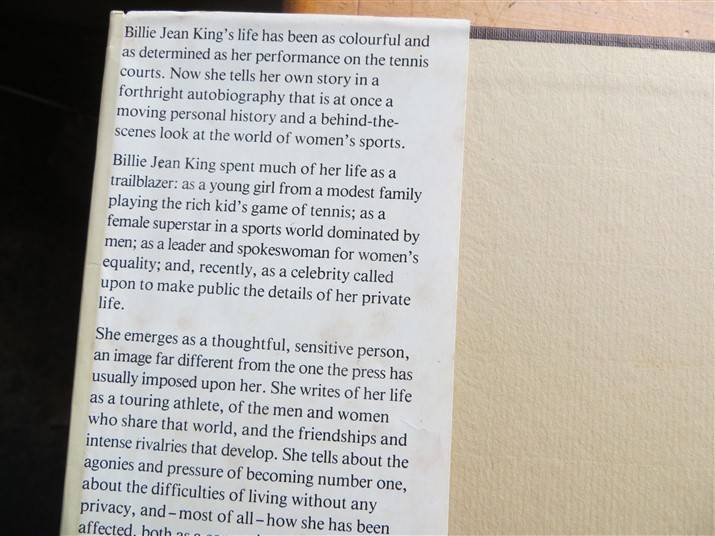 Billy Jean King - The Autobiography with Frank Deford