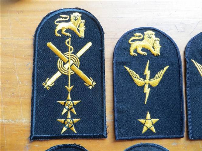8 x SA Navy Embroidered Badges