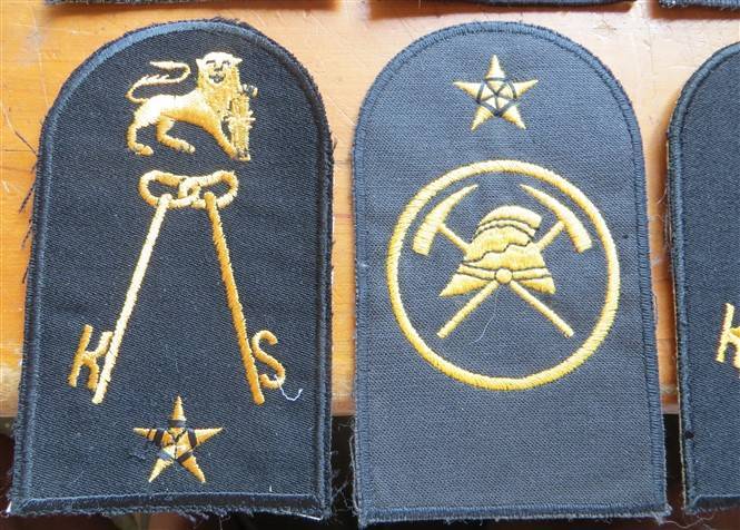 8 x SA Navy Embroidered Badges