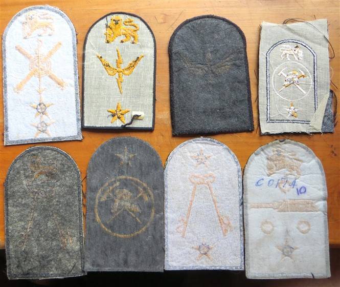 8 x SA Navy Embroidered Badges
