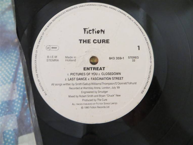 The Cure - Entreat (Pictures of You) Vintage Vinyl LP