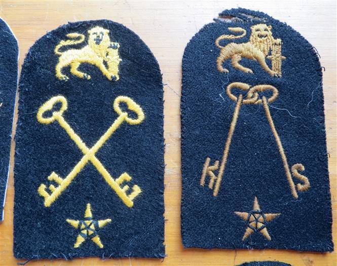 8 x SA Navy Embroidered Badges