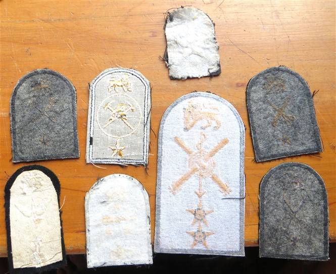 8 x SA Navy Embroidered Badges