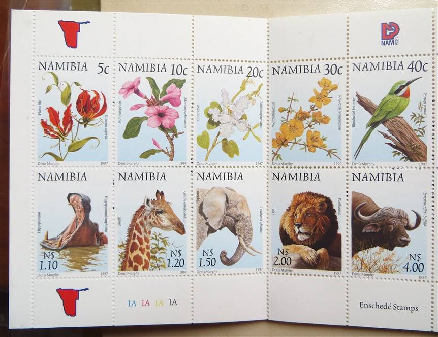 Namibia 18 Stamp Booklet