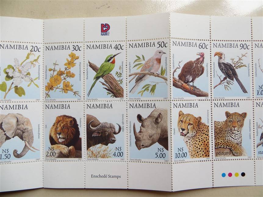 Namibia 18 Stamp Booklet