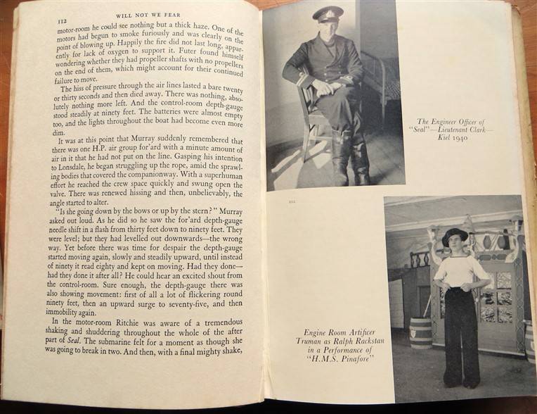 Will Not We Fear - Story of HMS Submarine "Seal" - C.E.T Warren & J.Benson (1961)