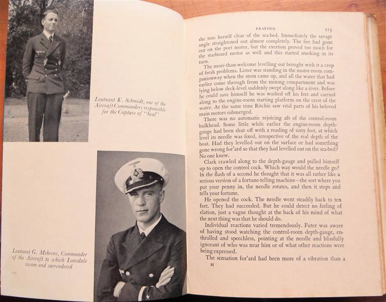 Will Not We Fear - Story of HMS Submarine "Seal" - C.E.T Warren & J.Benson (1961)