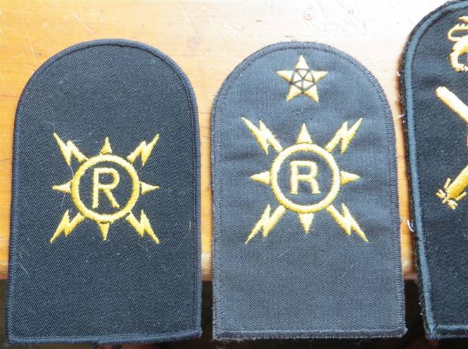 6 x SA Navy Embroidered Badges