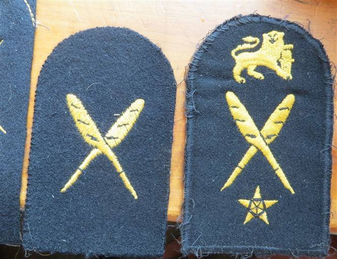 6 x SA Navy Embroidered Badges