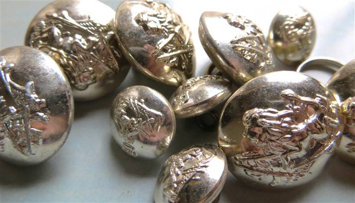 10 x BSAP Rhodesia Buttons - Tool & Mould Salisbury