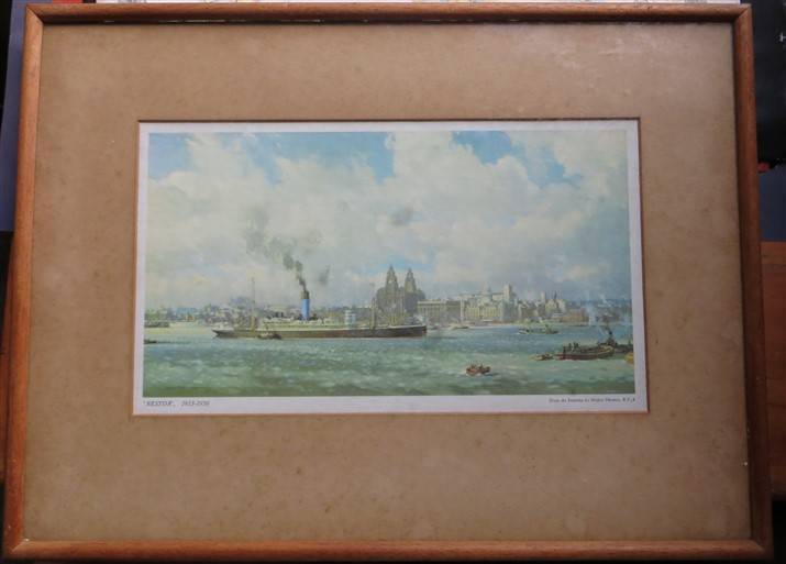 Print of Walter Thomas painting - Ship "Nestor"