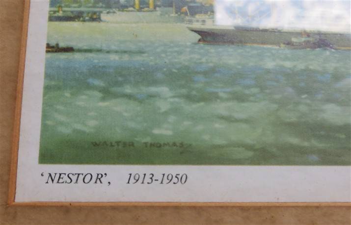Print of Walter Thomas painting - Ship "Nestor"