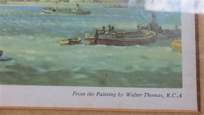 Print of Walter Thomas painting - Ship "Nestor"