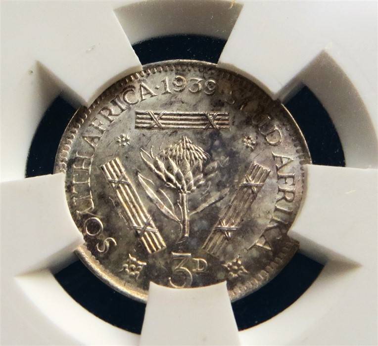 1939 3d Silver SANGS MS61 Graded