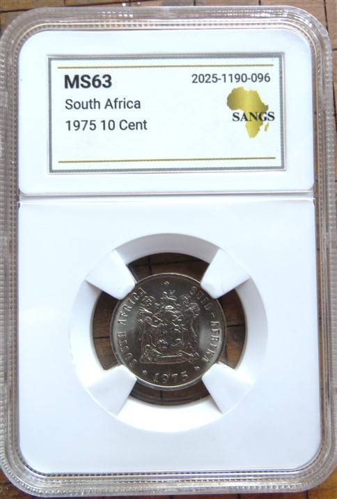 1975 RSA 10c SANGS MS63