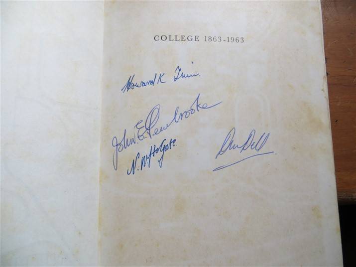 College 18631964 - History of Maritzburg High & College - R.W Kent - foxing present