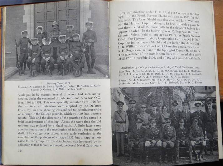 College 18631964 - History of Maritzburg High & College - R.W Kent - foxing present