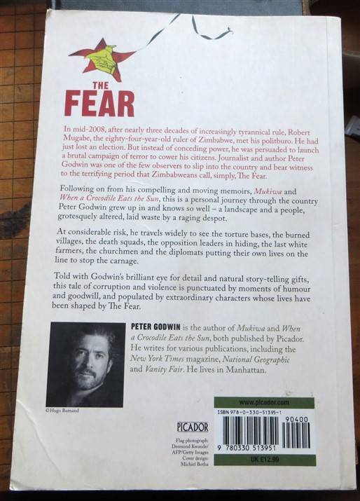 The Fear - Peter Godwin - Last Days of Mugabe