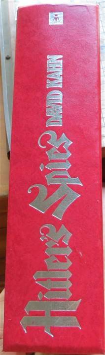 Hitler's Spies - German Military Intelligence during WW2 - David Hahn - No Dustcover / Hardcover
