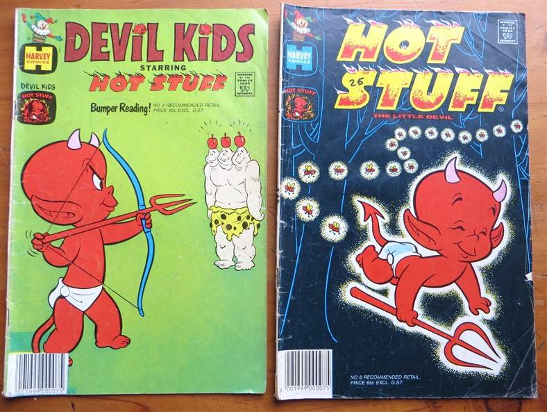2 x Vintage Hotstuff Comics Lot - 1 Bid for All