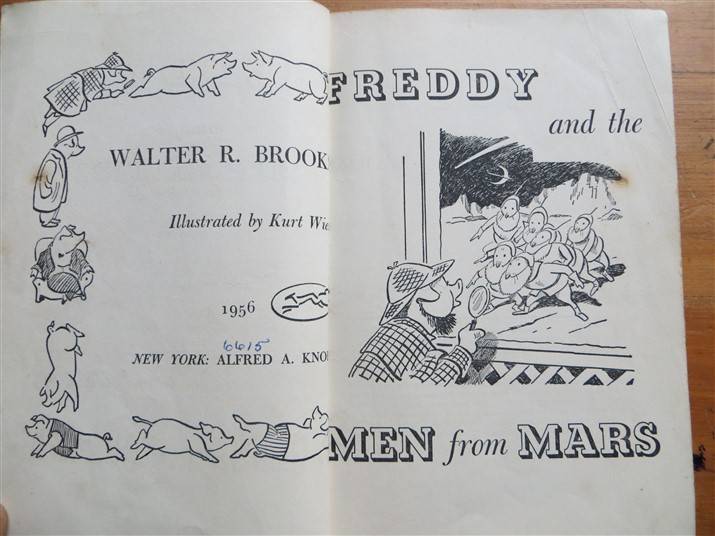 Freddy & the Men from Mars (1956) - Walter R. Brooks