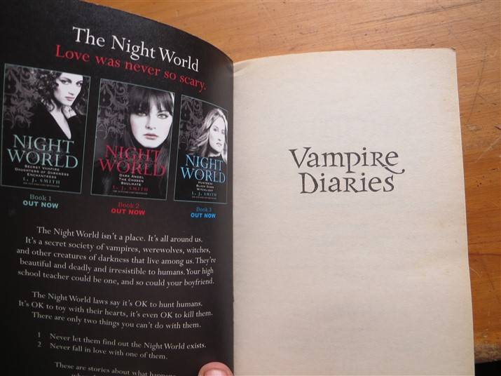 Vampire Diaries - 1 to 7 in 5 x Book Collection - L.J Smith