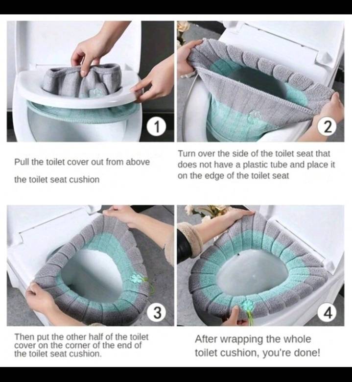 *PINK* TOILET SEAT COVER
