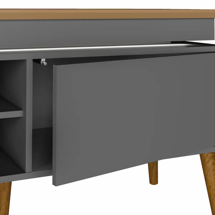 Lumina TV Stand Oak Graphite