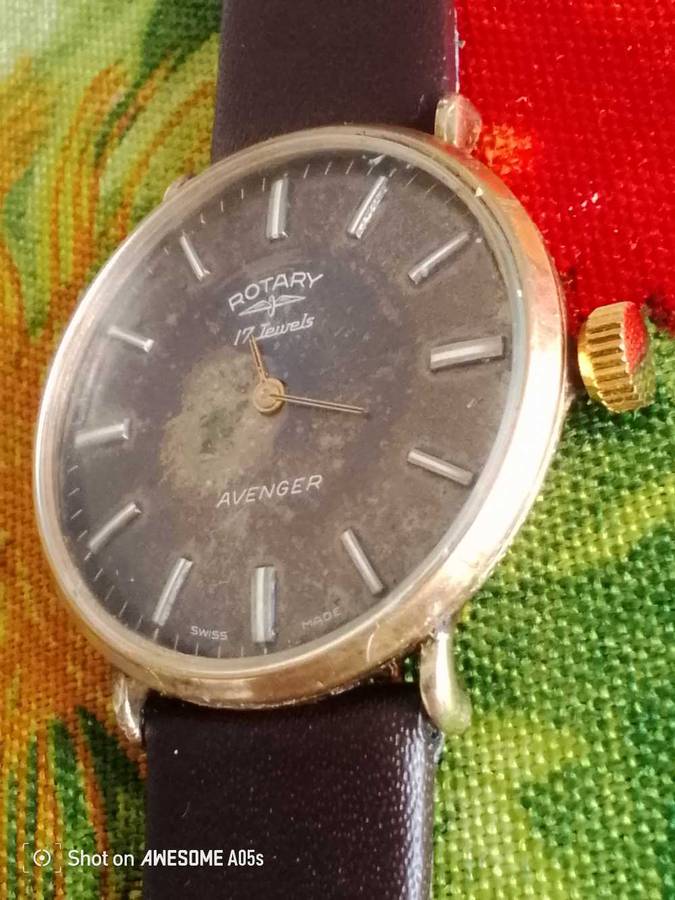 Rotary Avenger 17 jewels vintage
