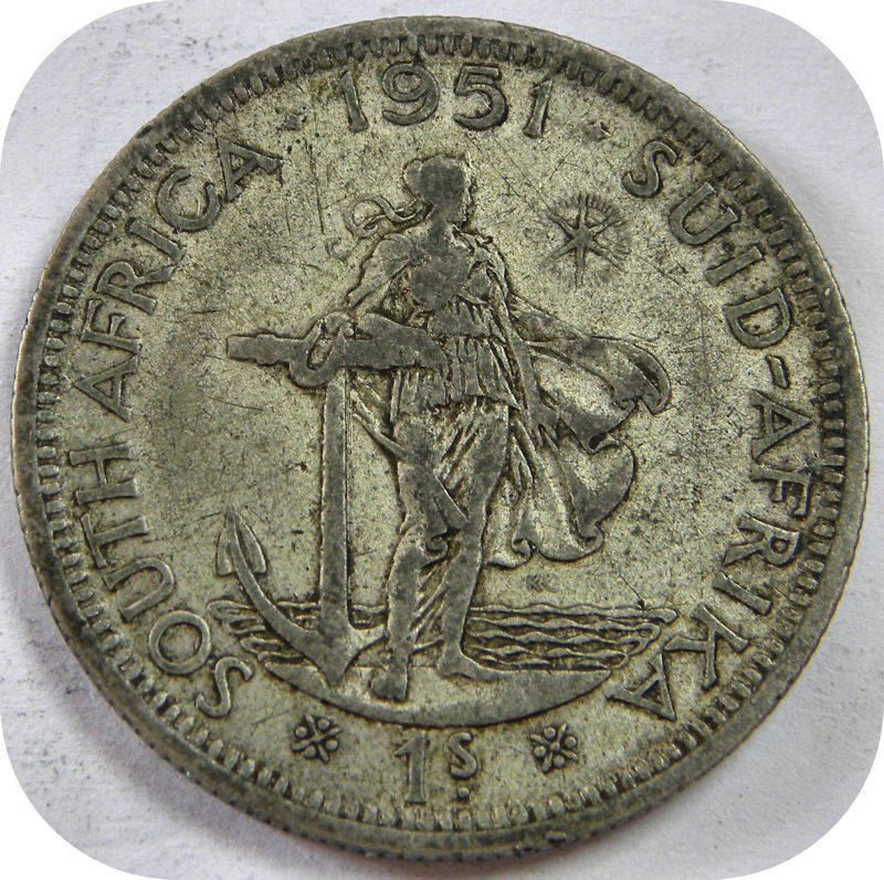 1951 Shilling below R30!