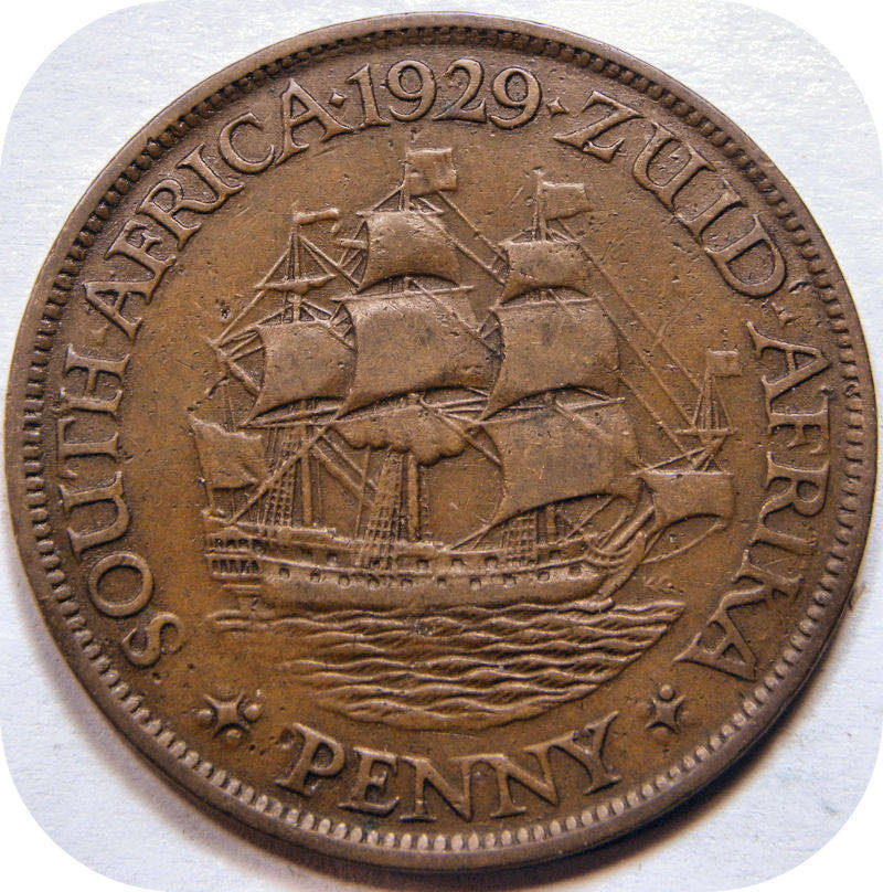 Mis struck 1929 Penny in AEF below R300!