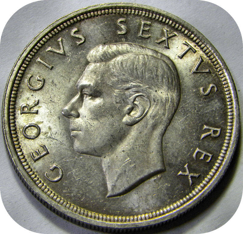 Top Graad SA Unie: 1948 Kroon 5/- in Brilliant UNC!!!
