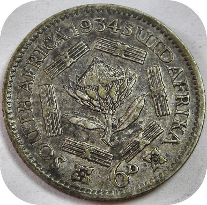 1934 Sixpence below R250!!!