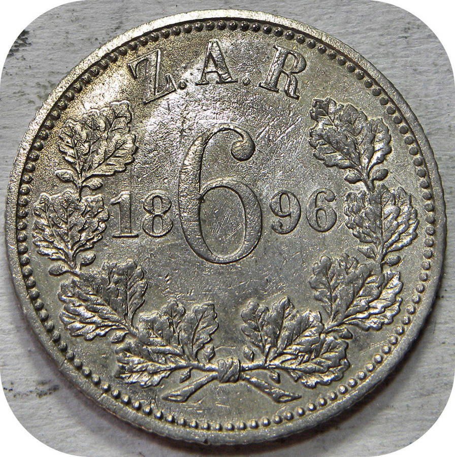 1896 Sixpence below R200!!!