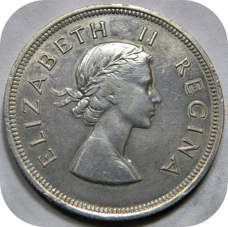 1956 Half kroon 2/6 onder R200!!!