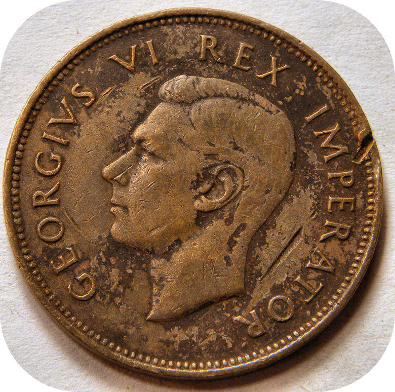 R1 closing down sale: 1947 Half Penny