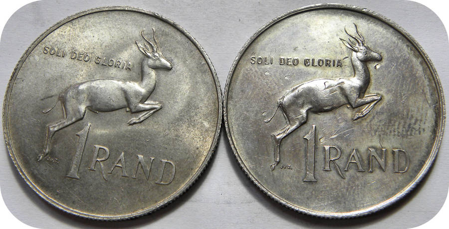 1967 Afr & Eng Hendrik Verwoerd Silwer R1 onder R250!!  Bie per munt