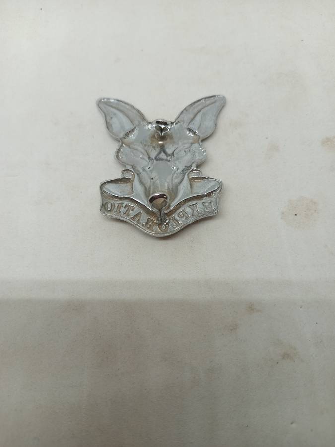 SADF Intelligence Beret Badge Pins intact .