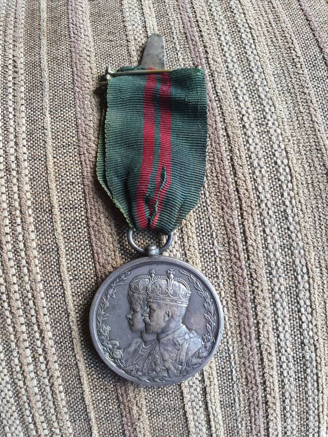 1903 Silver Delhi Dunbar Medal Full Size