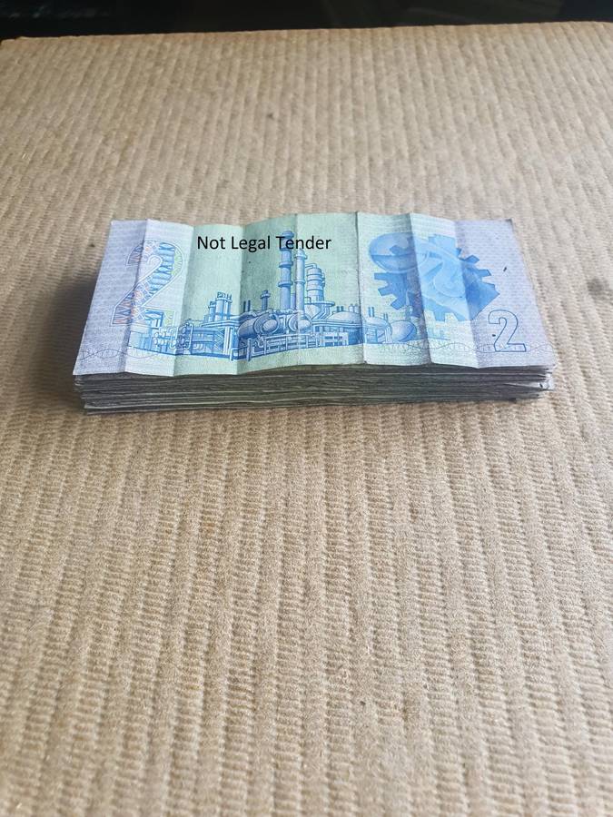 33 GPC de Kock 3rd Issue Afr/Eng Two Rand Banknotes (GH)