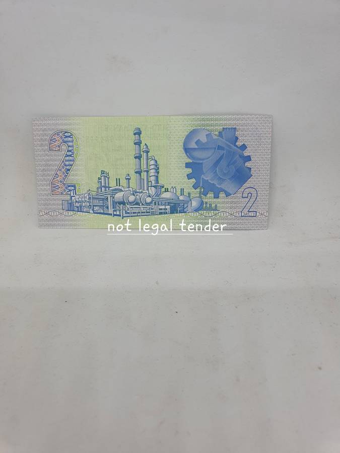 UNC 1981 GPC  de Kock 2nd Issue Afr/Eng Two Rand Banknote (GA)