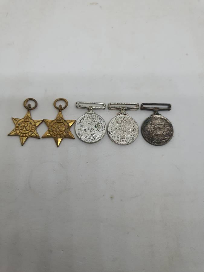 WW2 Various Miniature Medals