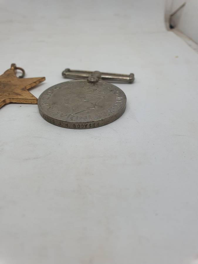 WW 2 Medals to JM Booysen