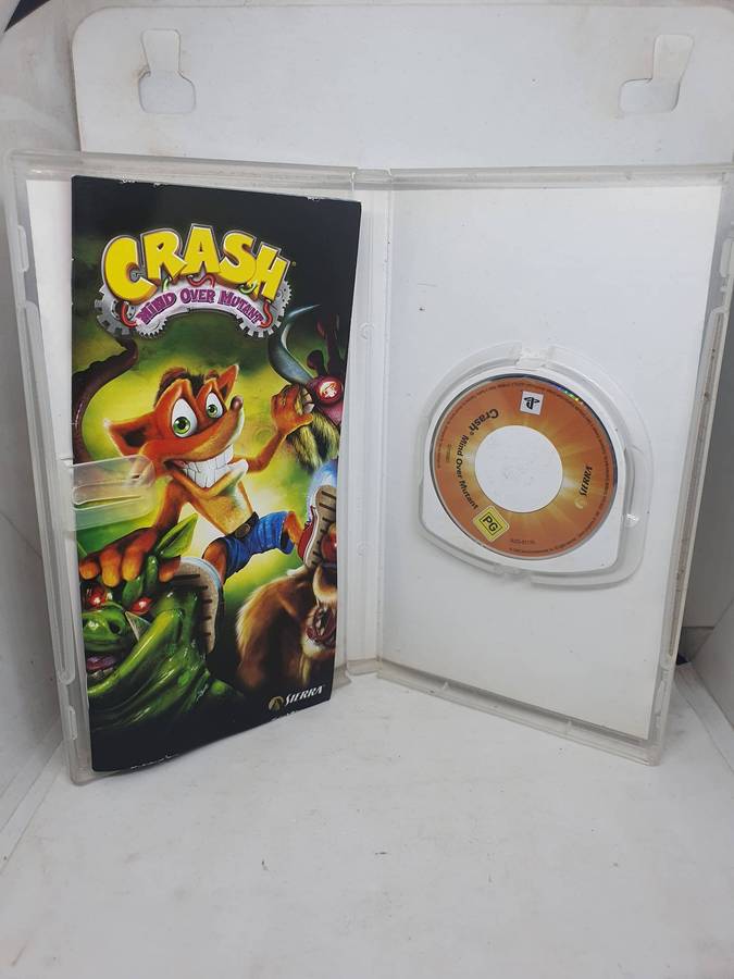Sony PlayStation Portable Game  Crash Mind over Mutant. Untested